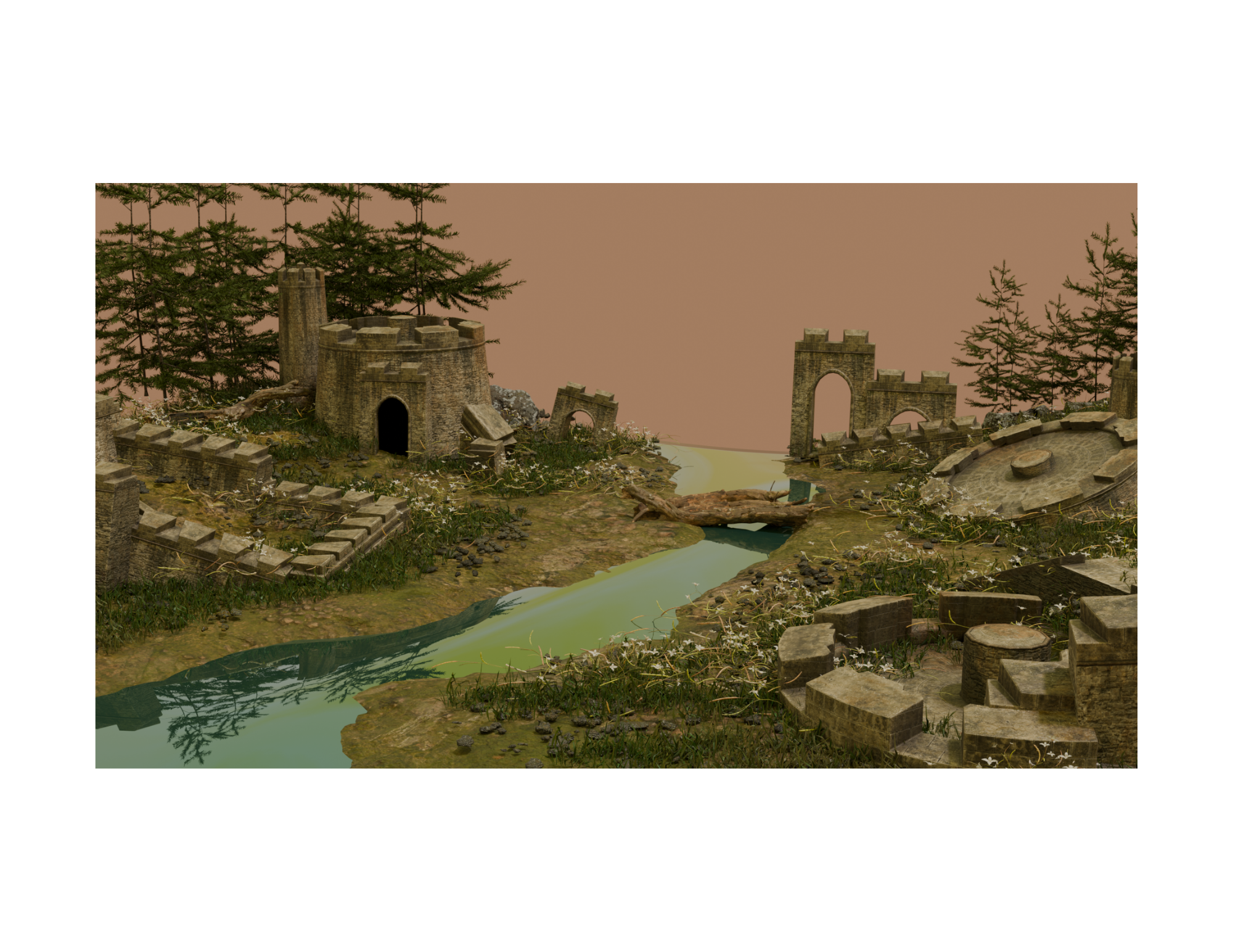 Abandoned Kingdom Ruins